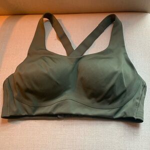 Forest Green Sports Bra All in Motion 36B